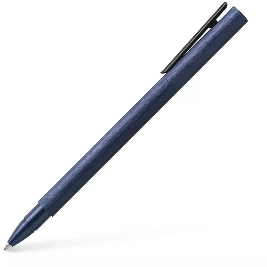 Faber Castell Pióro kulkowe Neo Slim Aluminium Dark Blue 146166