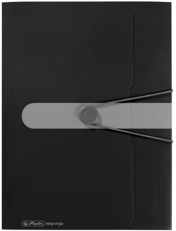 Herlitz Easy Orga To Go A4 PP portfel teczka - nieprzezroczyste czarne (opakowanie 3 szt.) 11205986