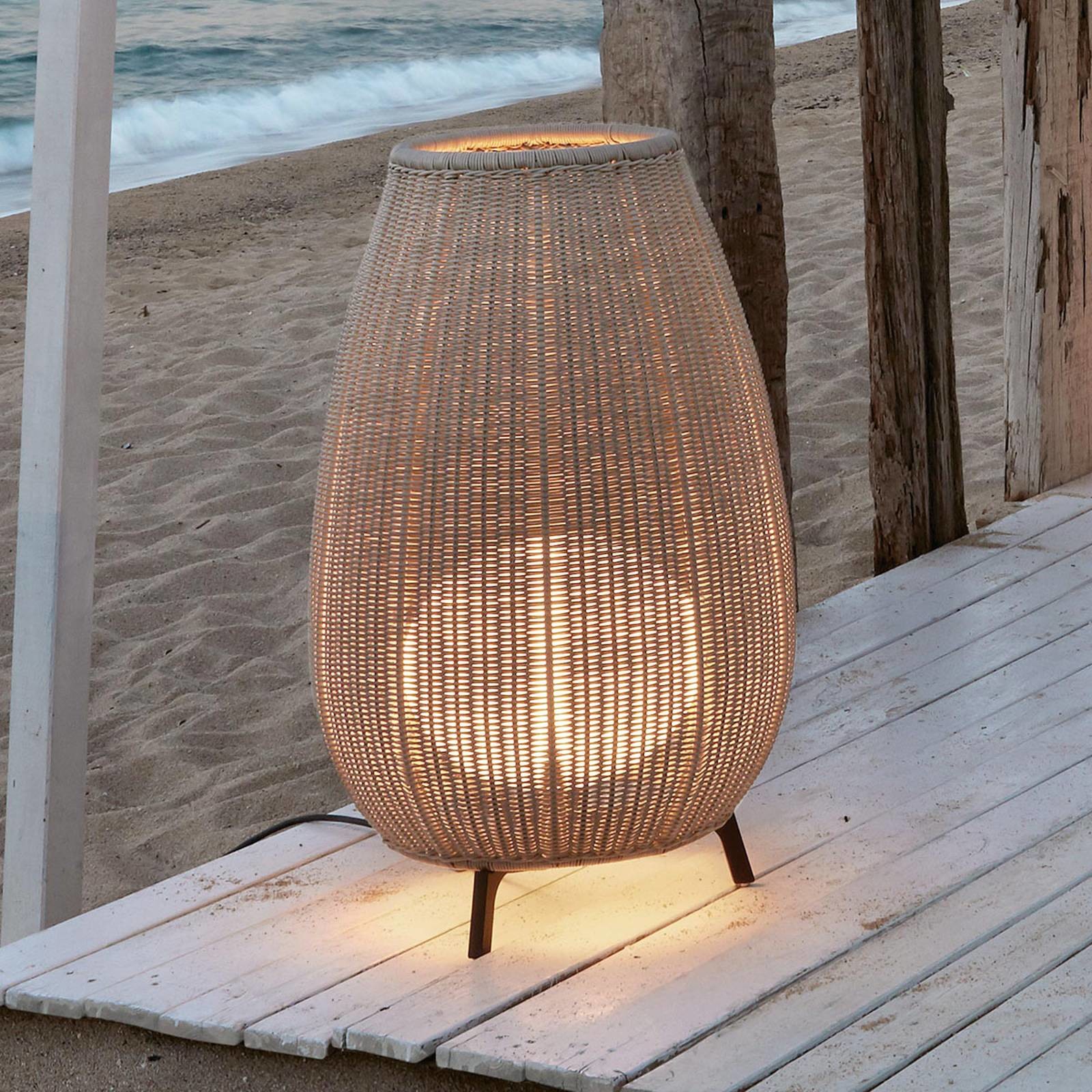 BOVER Bover Amphora 01 - lampa tarasowa, light beige