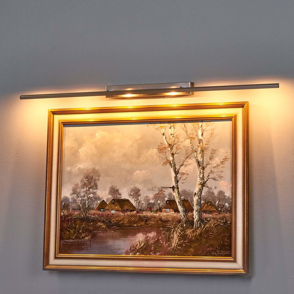 Lampenwelt Oświetlenie obrazów LED TOLU, 120 cm