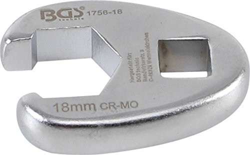 BGS jaskier do klucza 10 MM, 3/8 cala, 18 MM, 1756  18