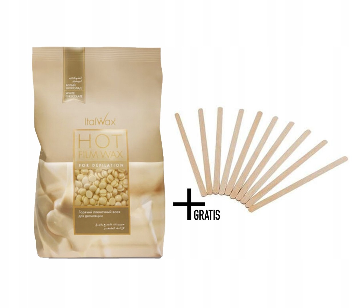 ItalWax wosk twardy Film Wax White Chocolate 1kg