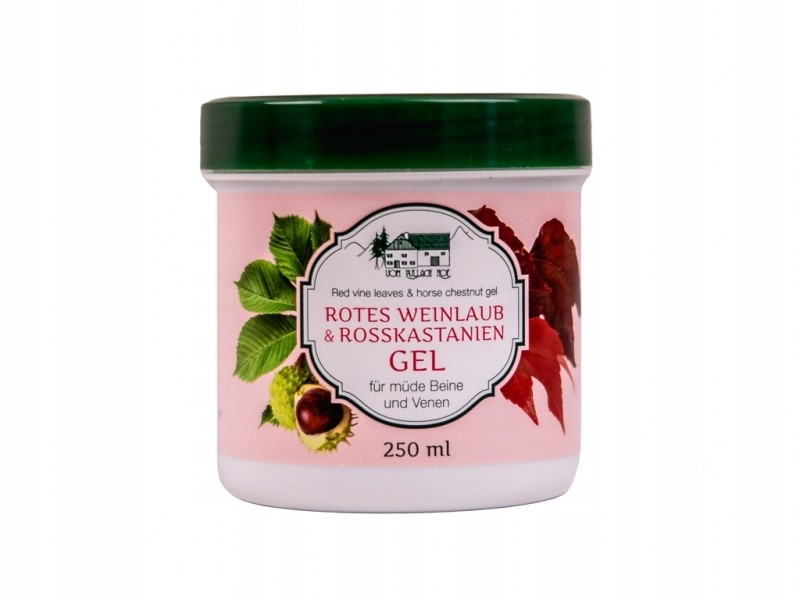 Pullach Hof ŻEL DO STÓP Z KASZTANOWCA i liści winogron 250g