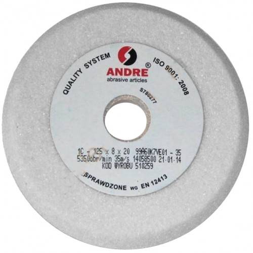 Andre TARCZA ŚCIERNICA CERAMICZNA 1C 125x8x20mm B A510259