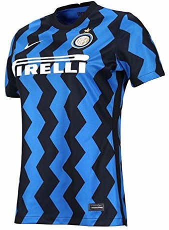 Nike Damska koszulka Inter W Nk BRT Stad JSY Ss Hm niebieski Blue Spark/(White) (Full Sponsor) L CD4405