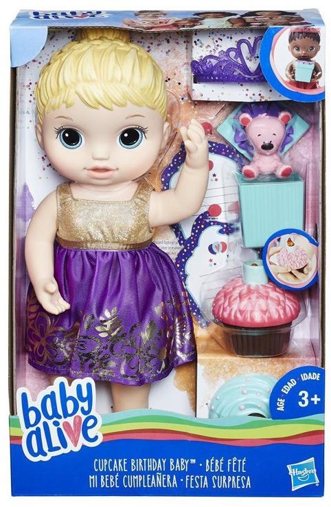 Hasbro Baby Alive Lalka Urodzinowa