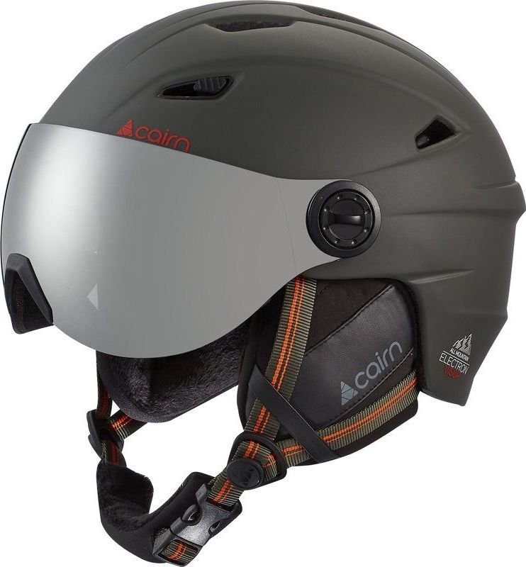 Cairn Cairn Kask Electron Visor Night Orange r 59-60 cm 0.60581.0.152.59/60