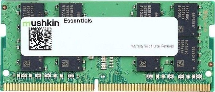 Mushkin  do laptopa Essentials SODIMM DDR4 8GB 3200MHz CL22 SMES4S320NF8G MES4S320NF8G