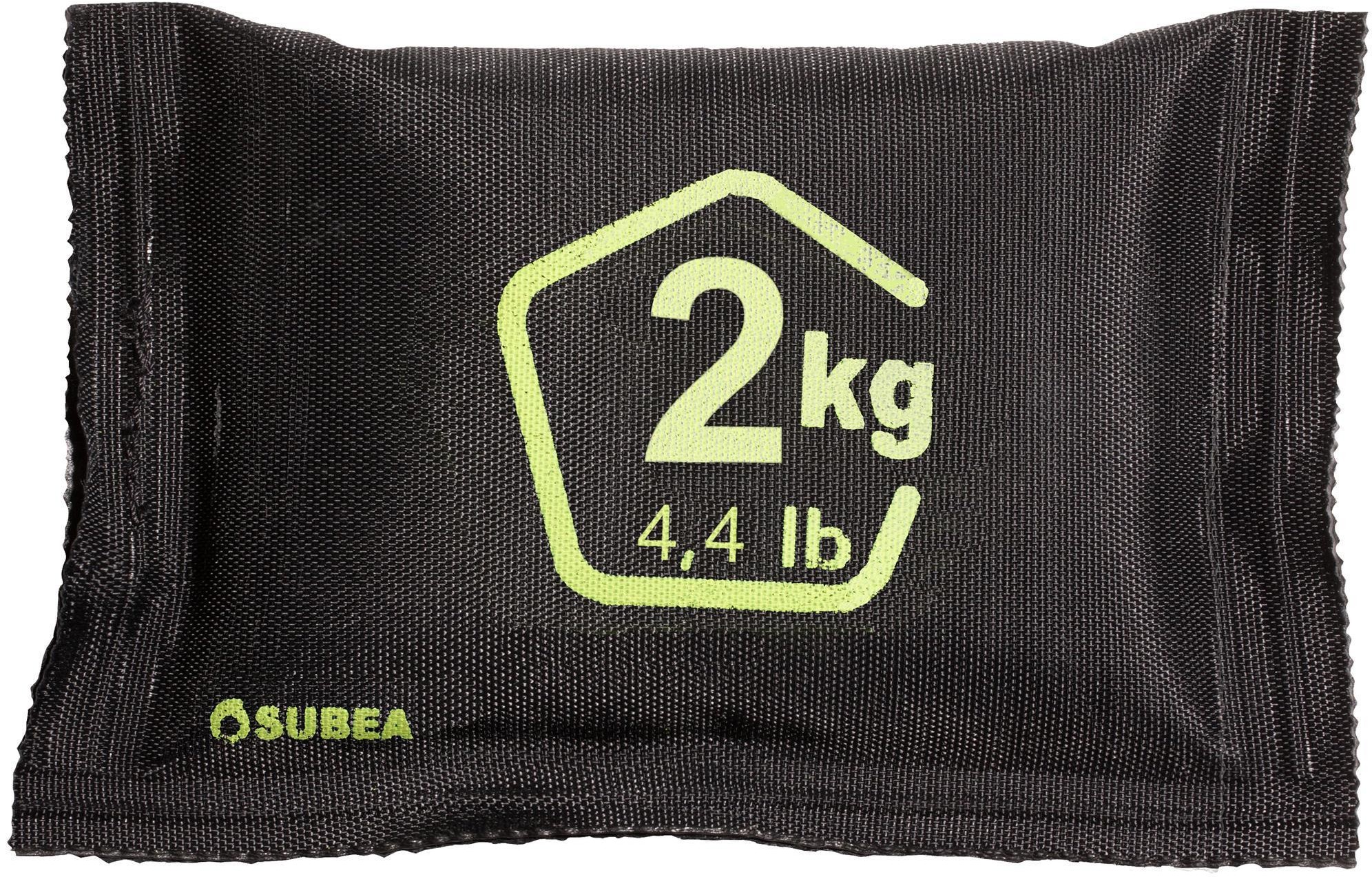 SUBEA Balast śrutowy ołowiany 2 kg do nurkowania Unisex