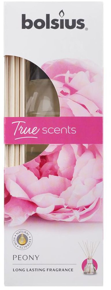 BOLSIUS Dyfuzor zapachowy TRUE SCENTS piwonia 45 ml BOLSIUS