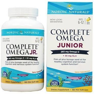 Omega Pharma Nordic Naturals Complete Junior (180 kaps.)