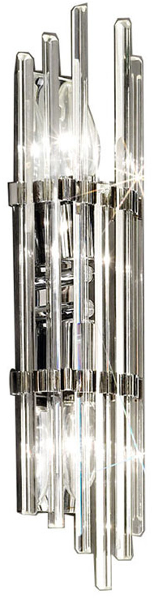 Kolarz AUSTROLUX BY Lampa ścienna Ontario, wysokość 41 cm, chromowana