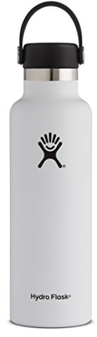 Butelka Hydro Flask 24oz Standard Mouth 709 ml termoizolacyjna do picia nowa, biały, jeden rozmiar (S24SX110)