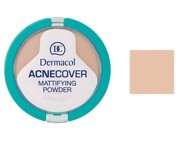 Dermacol Acnecover Mattifying Powder puder matujący w kompakcie 02 Shell 11g 65347-uniw