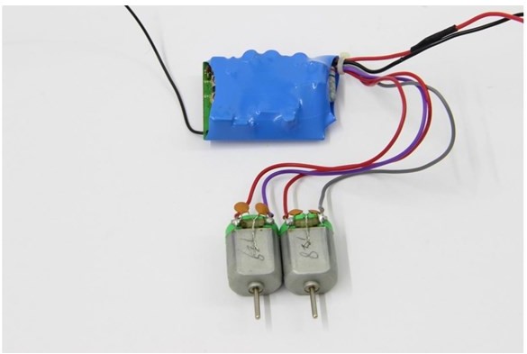Jamara Motor set incl. Receiver Luck Star and J 135627