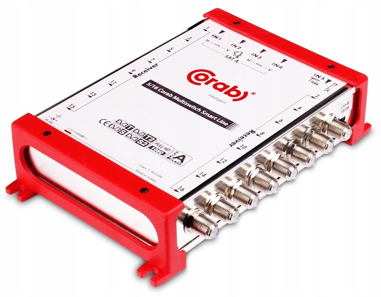 Smart Multiswitch Line 5/16 Corab Dvb-t Sat
