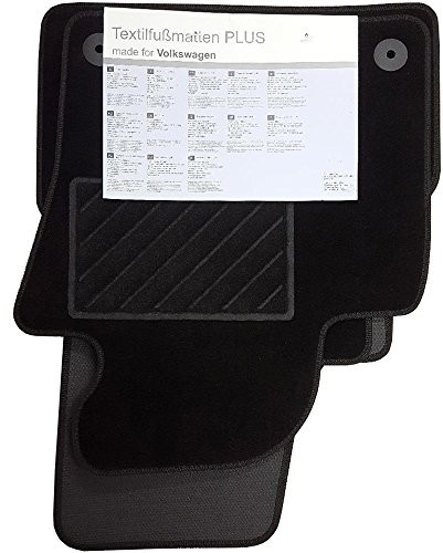 Volkswagen 5 N1061404wgk dywaniki do tkanin zestaw Plus z przodu/z tyłu 5N1061404WGK