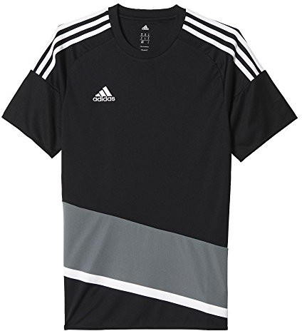 Adidas męski T-shirt zarejestrowany 16 JSY, czarny 4055344336250