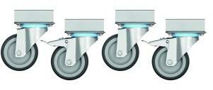 Bartscher Kółka skrętne do urządzeń z serii 700 Classic | 285088