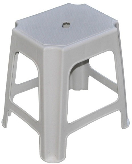Taboret biały