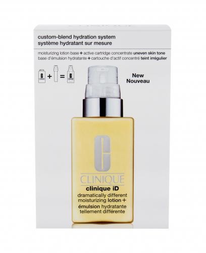 Clinique ID zestaw Emulsja nawilżająca Dramatically Different Moisturizing Lotion+ 115 ml + Serum do twarzy Uneven Skin Tone 10 ml