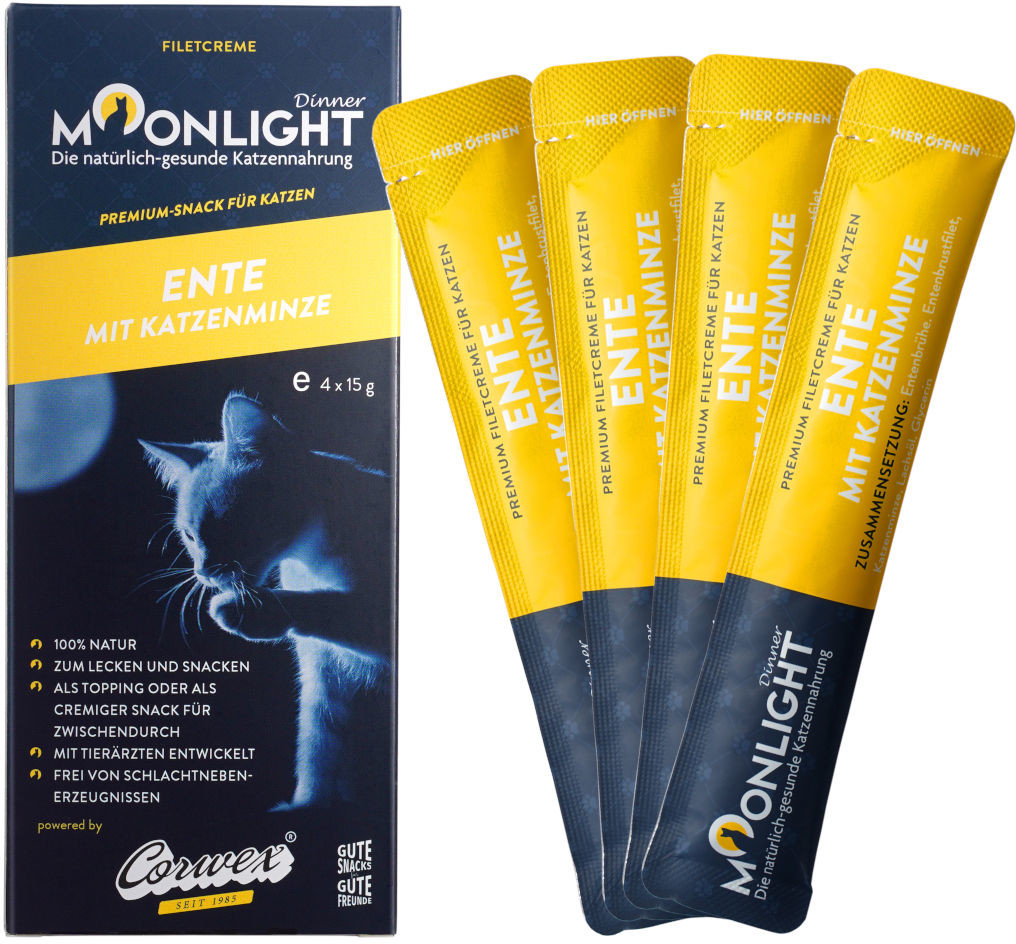 Moonlight Dinner Dinner FILETCREME Kaczka z Kocimiętką 4x15g