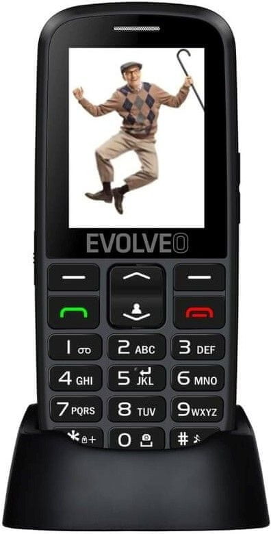 Evolveo EasyPhone EG Czarny