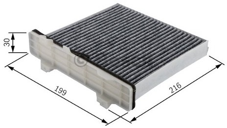 Bosch Filtr kabinowy 1 987 432 422