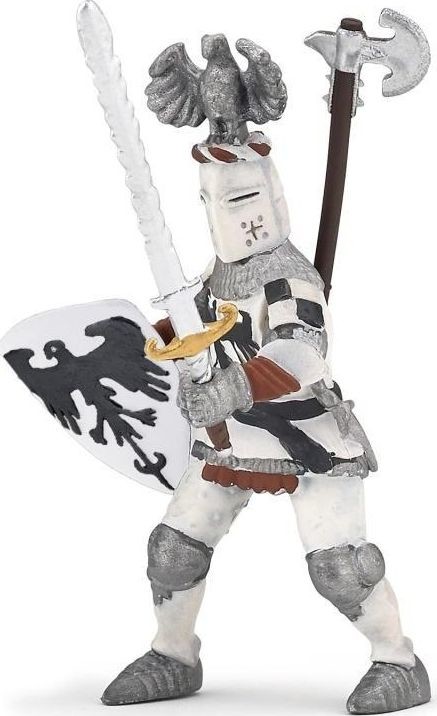 Papo Figurka Rycerz biały z orlim czubem 445688