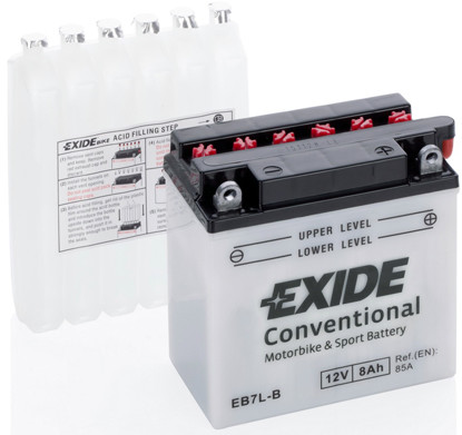 Exide 12V 8AH/85A P+ EB7L-B