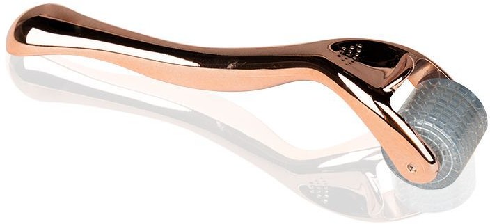 DERMA ROLLER DO MEZOTERAPII ROSE GOLD 1,5mm 192 IGŁY TYTANOWE 131996