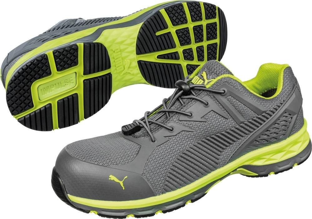 Puma Profesjonalne Buty Ochronne Robocze Puma Fuse Motion 2.0 Green Low 643880 S1P SRC HRO ESD 14977-uniw