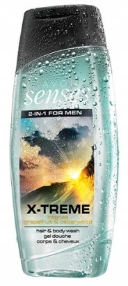 Avon Senses męski żel pod prysznic Xtreme 250 ml