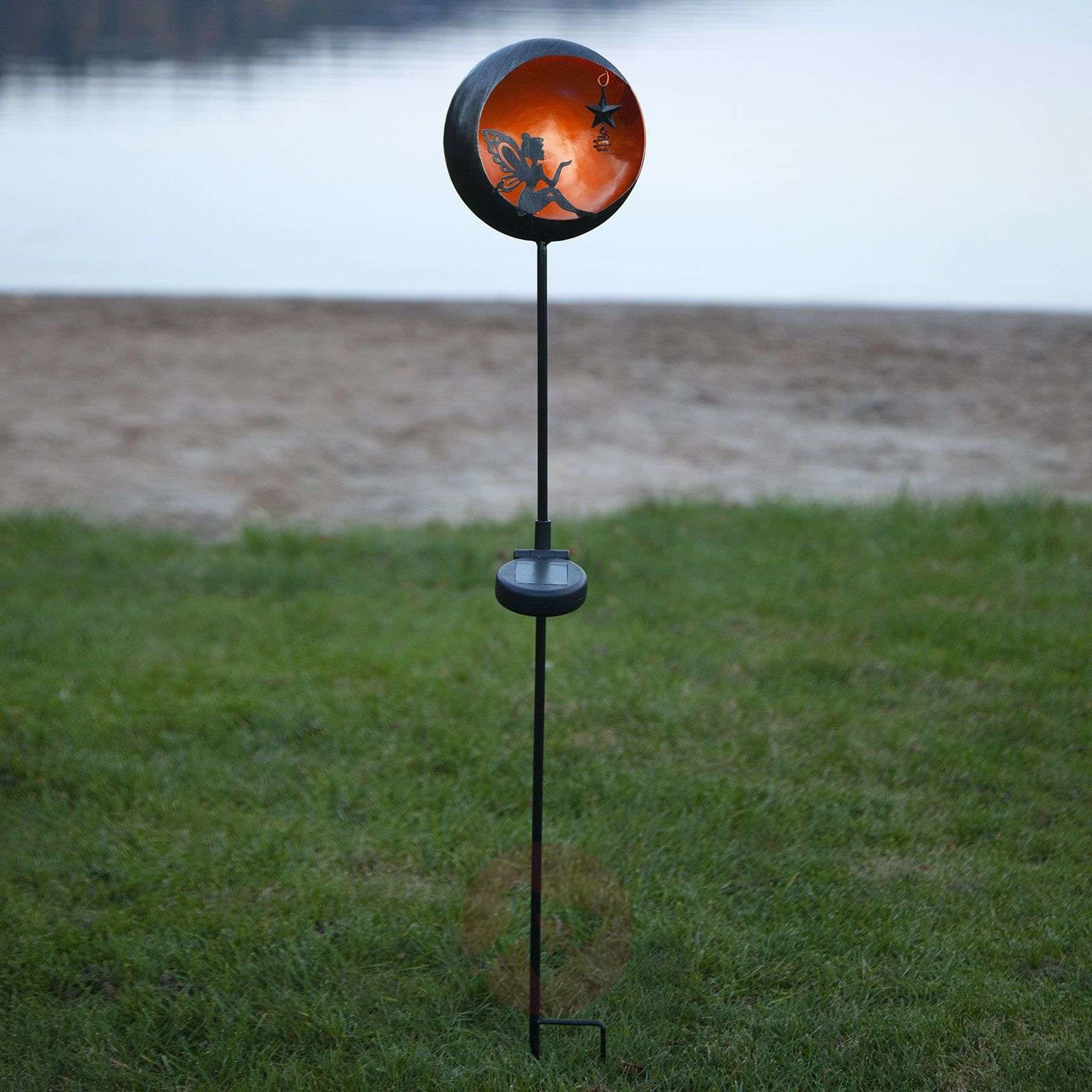 Best Season Lampa solarna LED Fairytale, pomarańczowa