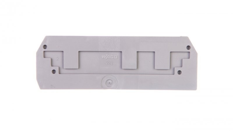 Wago Ścianka końcowa szara 282-308 /25szt./ 282-308