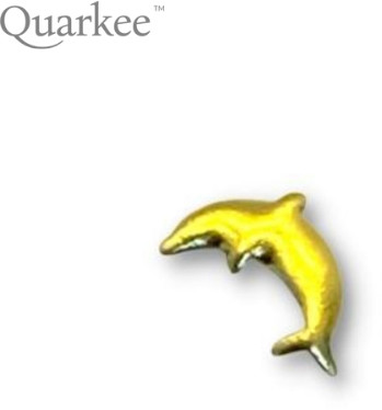 Quarkee Quarkee 22K Gold Dolphin Left / Delfin w lewo