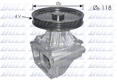 Dolz INDUSTRIAS Pompa wodna INDUSTRIAS S146