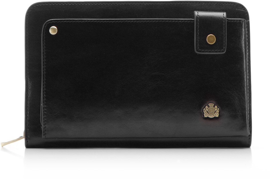 Wittchen Saszetka skórzana z wyjmowanym panelem 10-3-377-1