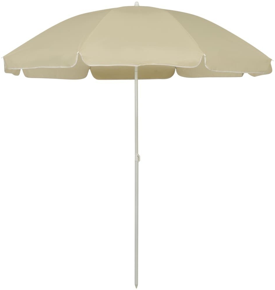 VidaXL Parasol plażowy, piaskowy żółty, 240 cm 314703 VidaXL