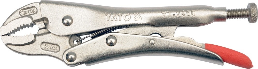 YATO szczypce zaciskowe MORSEA szczęki krótkie wklęsłe 180mm YT-2450