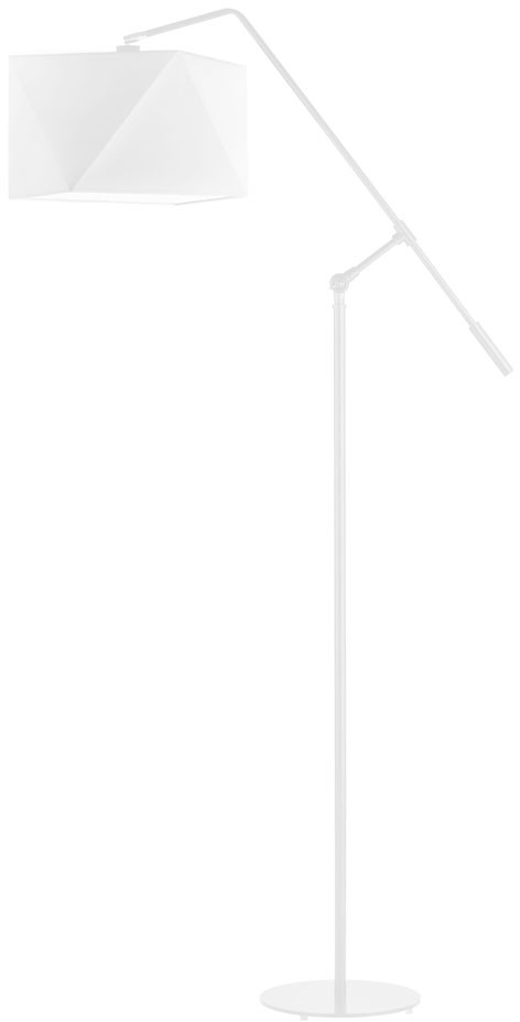 Lysne Biała lampa stojąca do czytania COLMA 500020/11