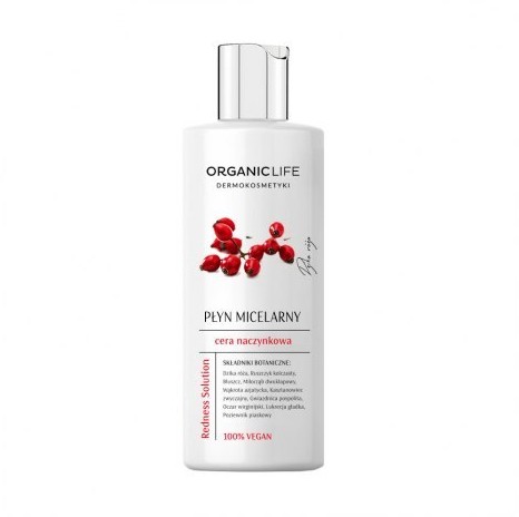 Organic Surge Life Life Płyn micelarny do cery naczynkowej - Redness Solution