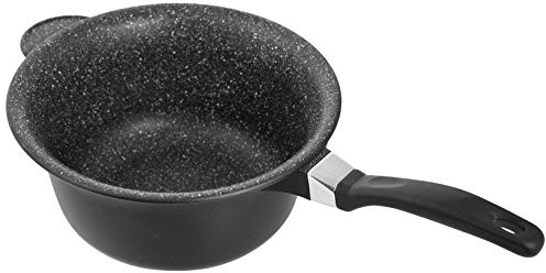 Home paiolo nieprzywierająca, z uchwytem ze Bakelit, kamienia, czarny/antracytowy, 26 cm 8003512674297