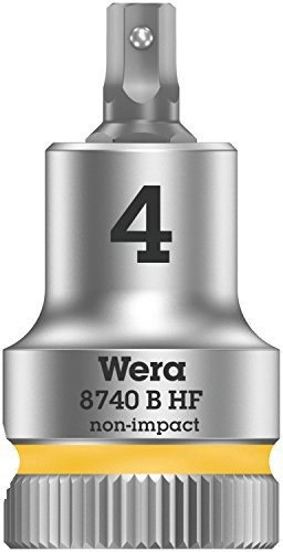 Wera 8740 szer. HF bitnuss grzechotek Zyklop z napędem 3/8