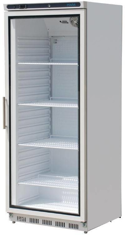Polar Refrigeration Szafa chłodnicza przeszklona | 600L | 0°C do +8°C | 777x695x(H)1890mm 088
