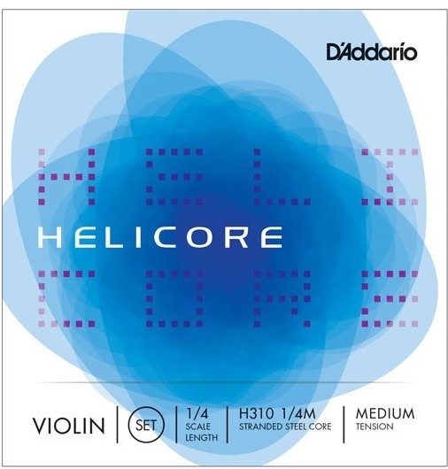 D'ADDARIO D'Addario H310 1/4M Helicore Medium struny do skrzypiec