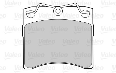 VALEO Zestaw klocków hamulcowych, hamulce tarczowe 301048
