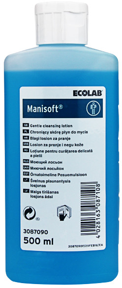 Medisept Manisoft 500ml preparat do higienicznego mycia rąk ECOLAB 3087090
