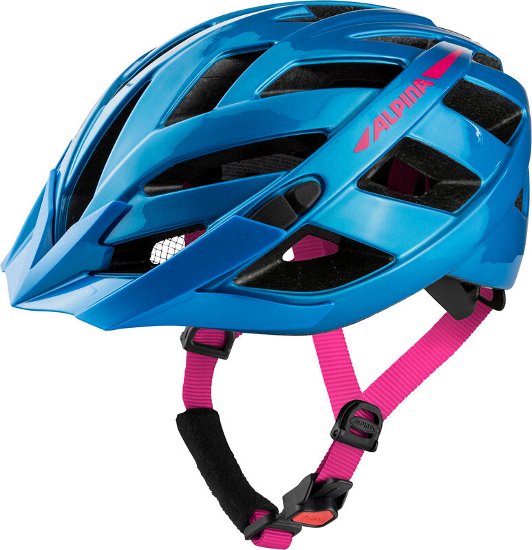 Alpina Panoma 2.0 Kask rowerowy, niebieski/różowy 56-59cm 2022 Kaski rowerowe 9724384