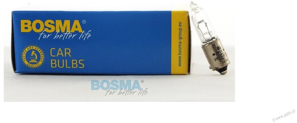 BOSMA 5800 ŻARÓWKA 24V 21W H21W BAY9s HALOGEN 5800